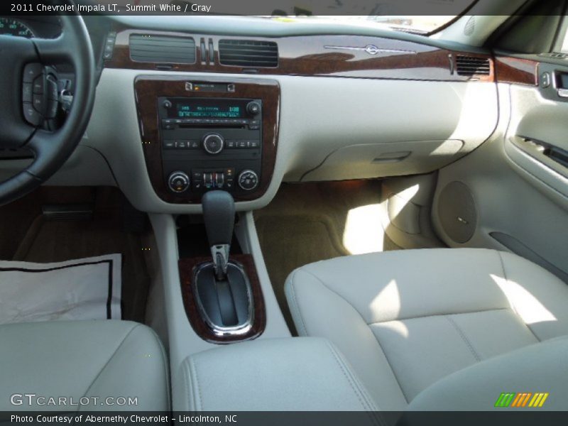 Summit White / Gray 2011 Chevrolet Impala LT