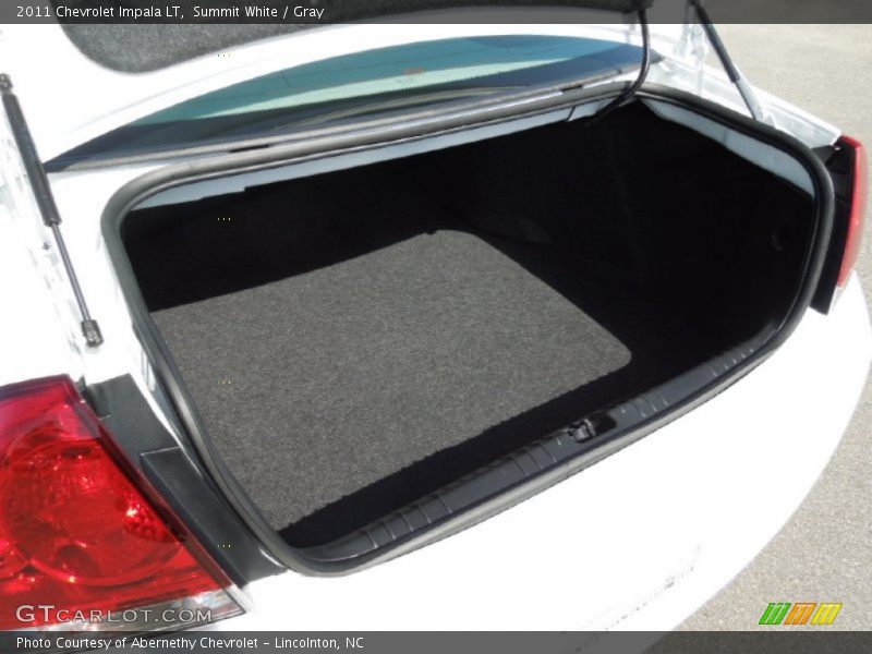 Summit White / Gray 2011 Chevrolet Impala LT