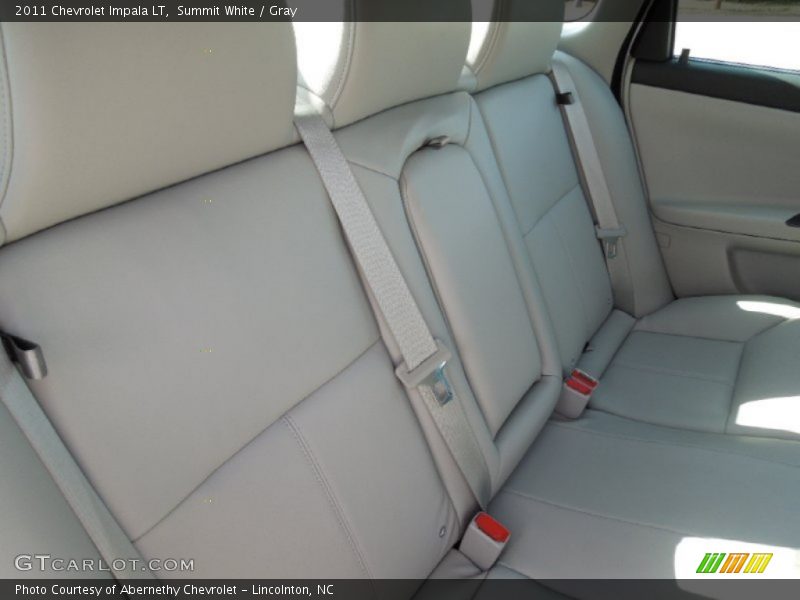 Summit White / Gray 2011 Chevrolet Impala LT