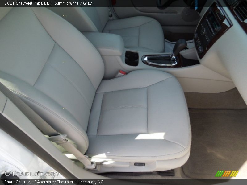 Summit White / Gray 2011 Chevrolet Impala LT