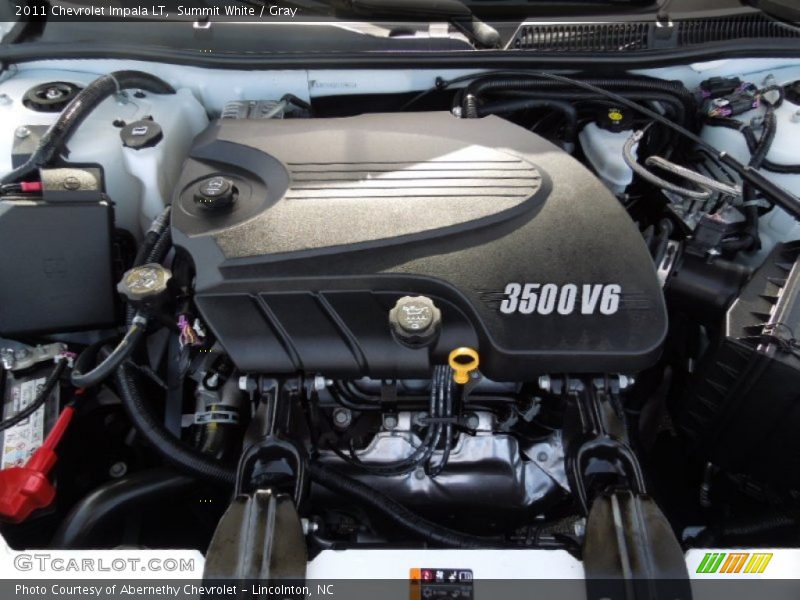 Summit White / Gray 2011 Chevrolet Impala LT