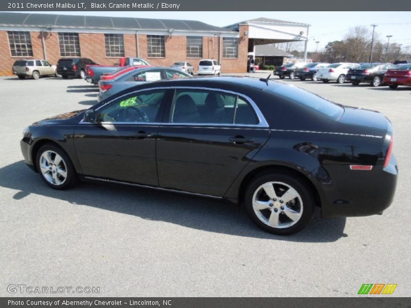 Black Granite Metallic / Ebony 2011 Chevrolet Malibu LT