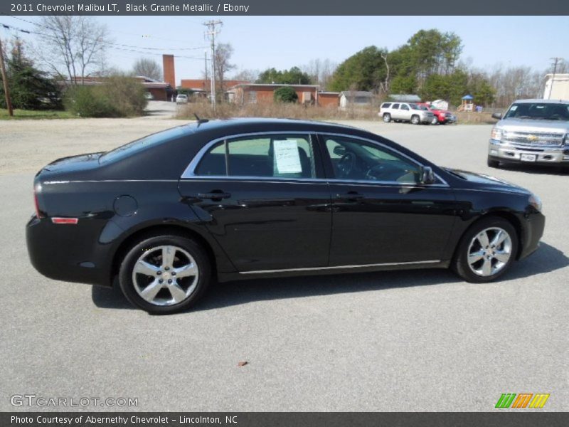 Black Granite Metallic / Ebony 2011 Chevrolet Malibu LT