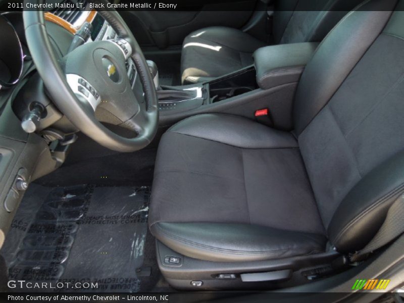 Black Granite Metallic / Ebony 2011 Chevrolet Malibu LT