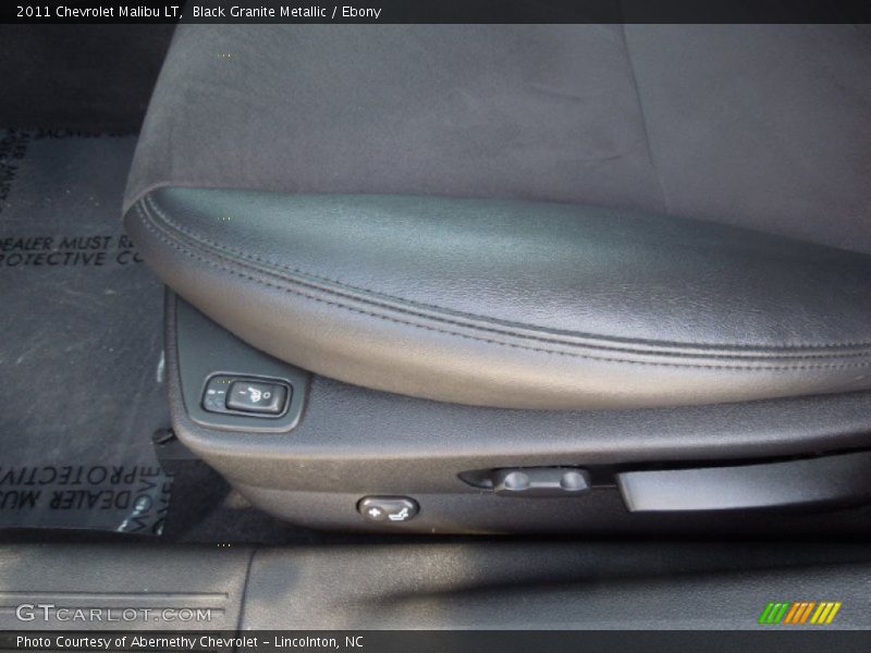 Black Granite Metallic / Ebony 2011 Chevrolet Malibu LT