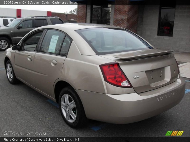 Golden Cashmere / Beige 2006 Saturn ION 2 Sedan