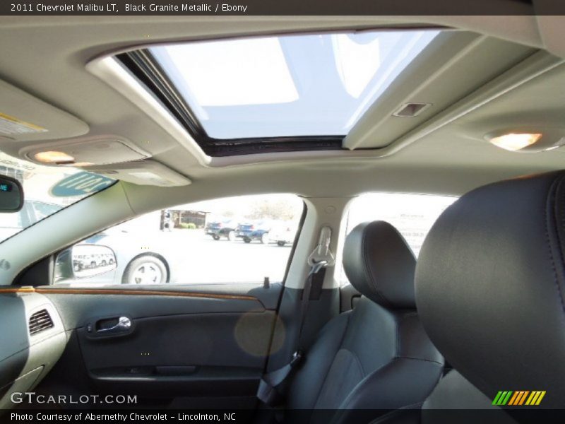 Black Granite Metallic / Ebony 2011 Chevrolet Malibu LT