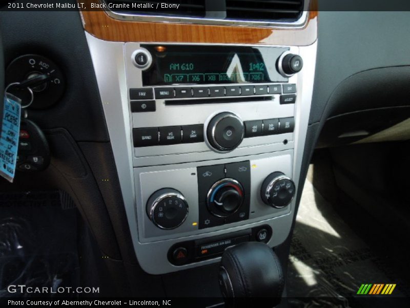 Black Granite Metallic / Ebony 2011 Chevrolet Malibu LT