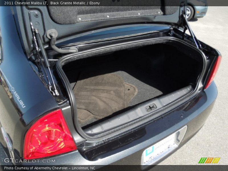 Black Granite Metallic / Ebony 2011 Chevrolet Malibu LT