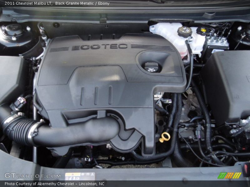 Black Granite Metallic / Ebony 2011 Chevrolet Malibu LT