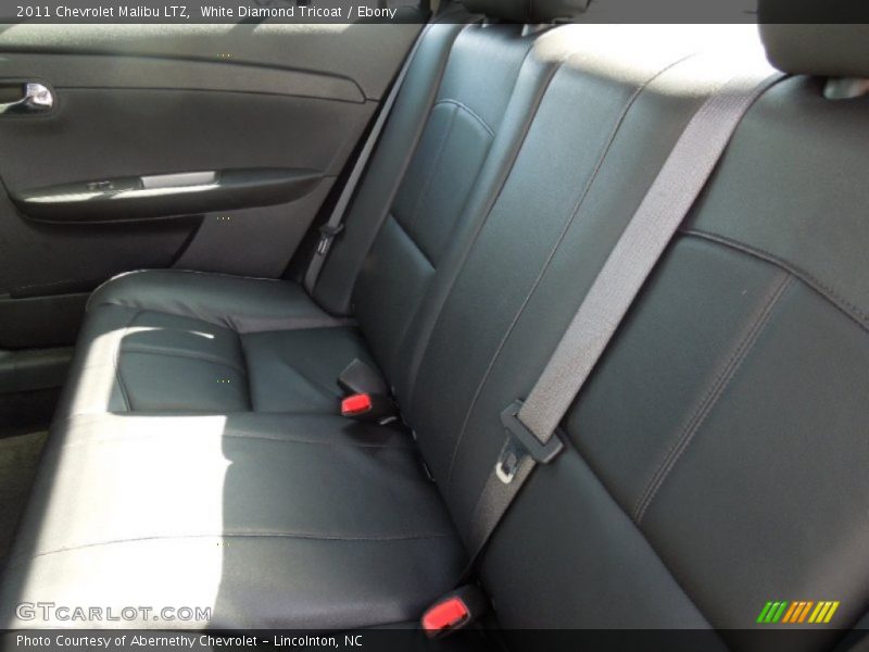 White Diamond Tricoat / Ebony 2011 Chevrolet Malibu LTZ