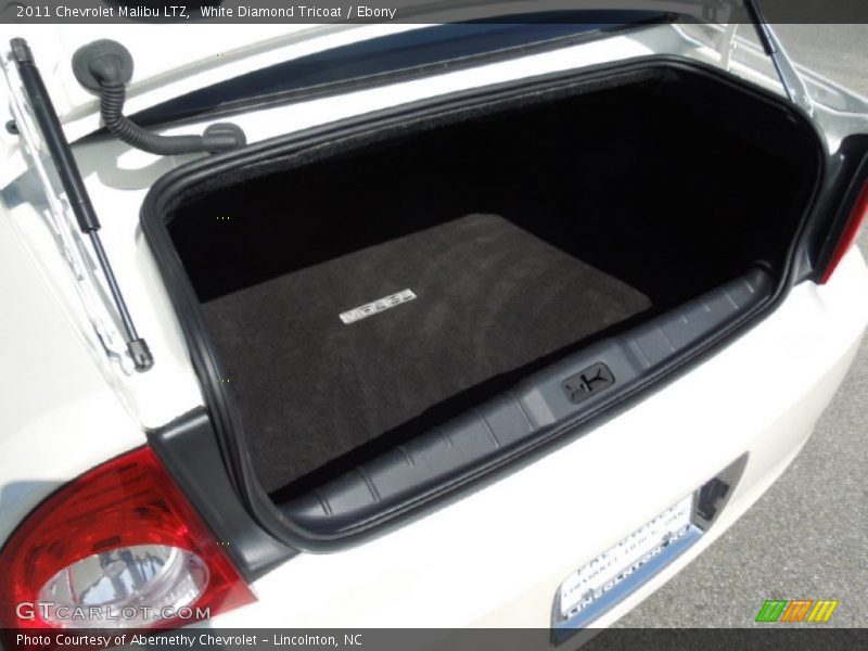 White Diamond Tricoat / Ebony 2011 Chevrolet Malibu LTZ