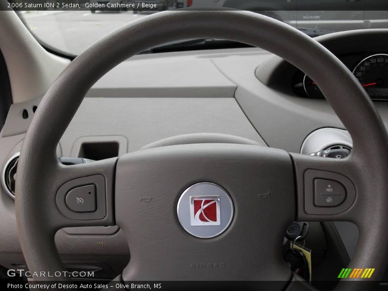 Golden Cashmere / Beige 2006 Saturn ION 2 Sedan