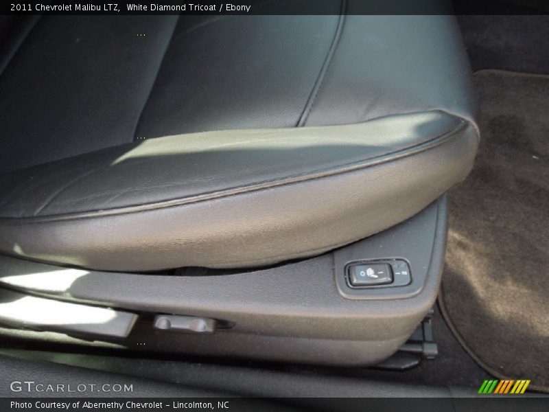 White Diamond Tricoat / Ebony 2011 Chevrolet Malibu LTZ
