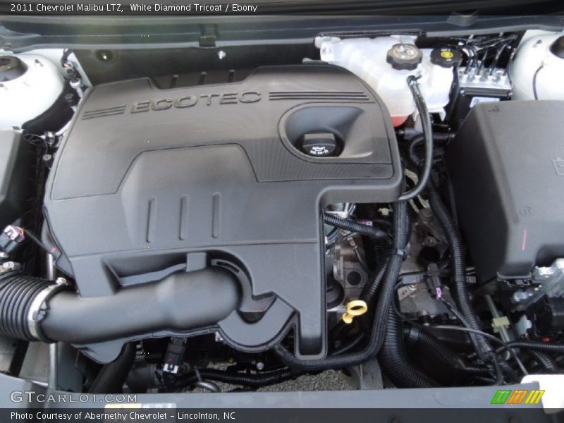 White Diamond Tricoat / Ebony 2011 Chevrolet Malibu LTZ