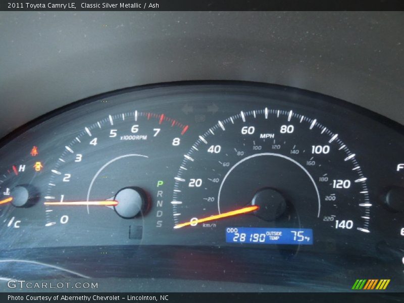 Classic Silver Metallic / Ash 2011 Toyota Camry LE