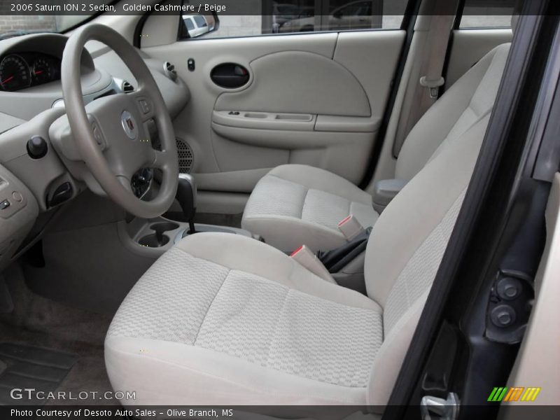 Golden Cashmere / Beige 2006 Saturn ION 2 Sedan