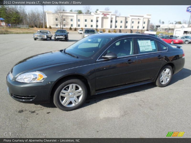 Ashen Gray Metallic / Ebony 2012 Chevrolet Impala LT