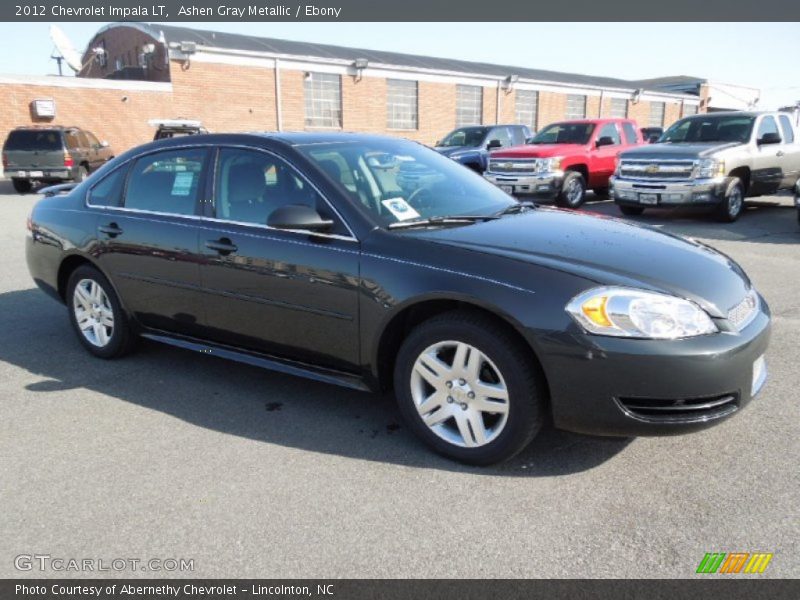Ashen Gray Metallic / Ebony 2012 Chevrolet Impala LT