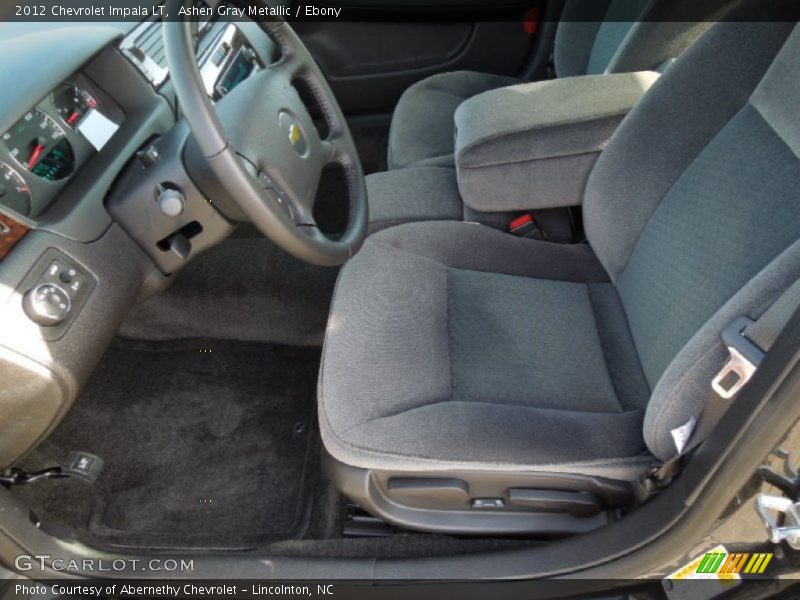 Ashen Gray Metallic / Ebony 2012 Chevrolet Impala LT