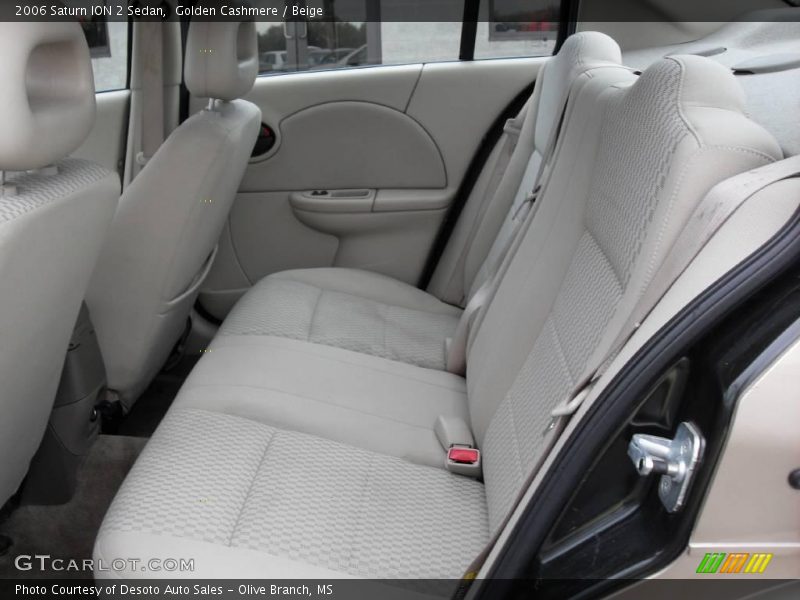 Golden Cashmere / Beige 2006 Saturn ION 2 Sedan