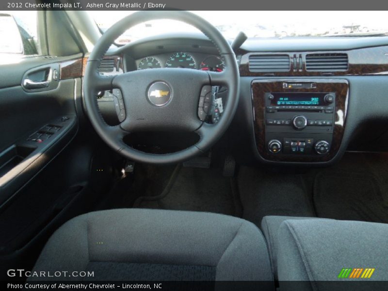 Ashen Gray Metallic / Ebony 2012 Chevrolet Impala LT