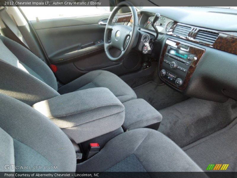 Ashen Gray Metallic / Ebony 2012 Chevrolet Impala LT