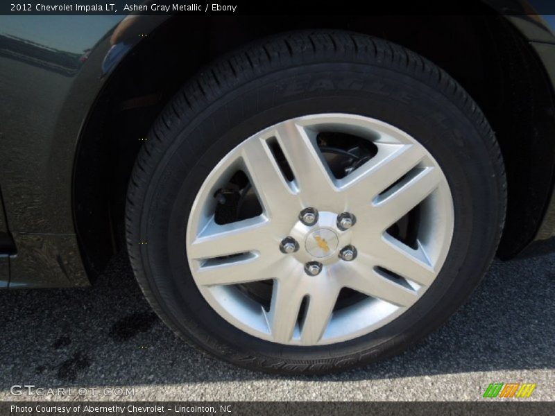 Ashen Gray Metallic / Ebony 2012 Chevrolet Impala LT