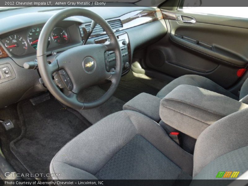 Ashen Gray Metallic / Ebony 2012 Chevrolet Impala LT