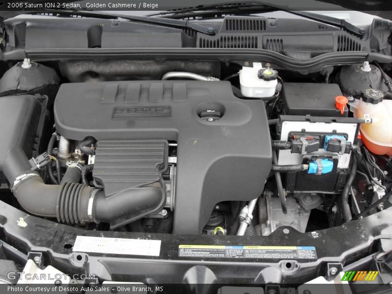 Golden Cashmere / Beige 2006 Saturn ION 2 Sedan