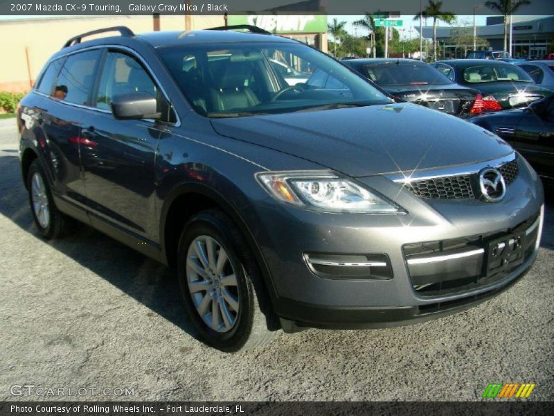 Galaxy Gray Mica / Black 2007 Mazda CX-9 Touring