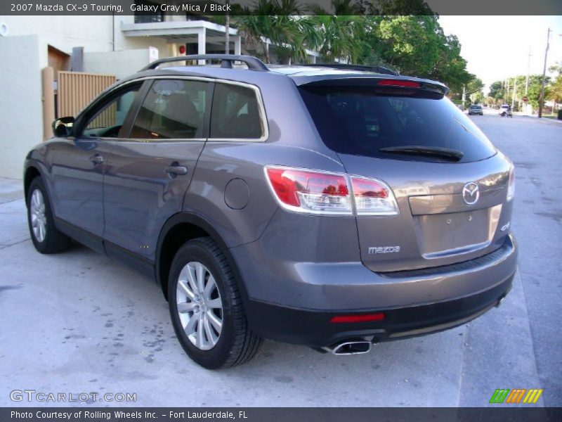 Galaxy Gray Mica / Black 2007 Mazda CX-9 Touring