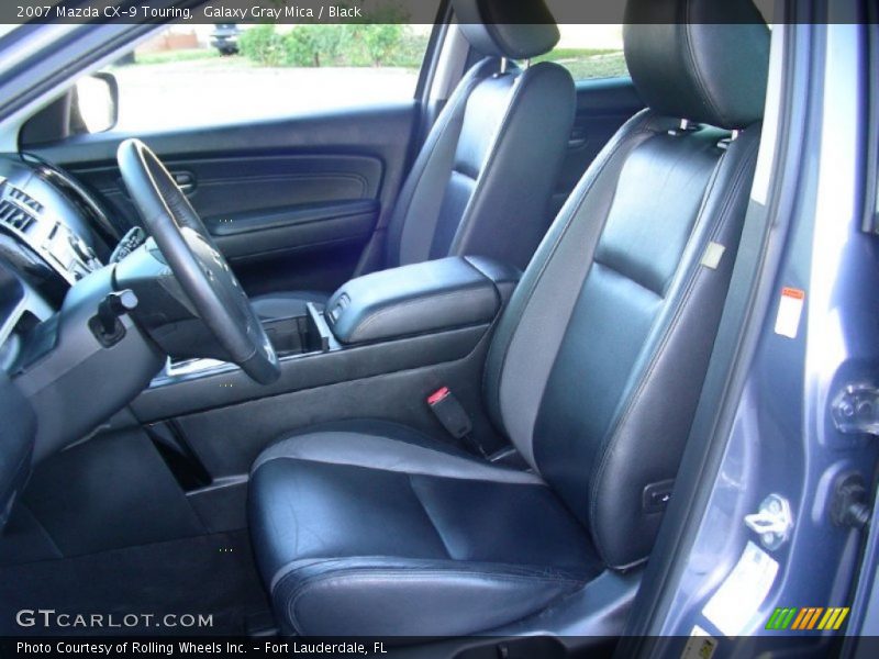 Galaxy Gray Mica / Black 2007 Mazda CX-9 Touring