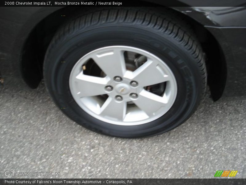 Mocha Bronze Metallic / Neutral Beige 2008 Chevrolet Impala LT