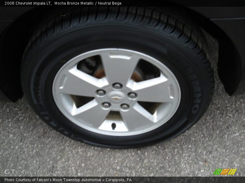 Mocha Bronze Metallic / Neutral Beige 2008 Chevrolet Impala LT