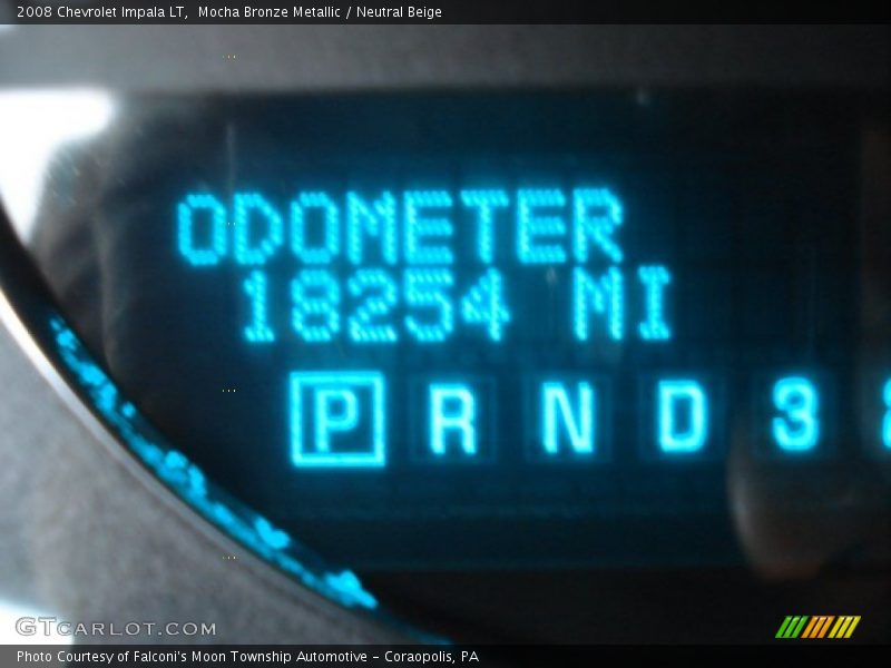 Mocha Bronze Metallic / Neutral Beige 2008 Chevrolet Impala LT