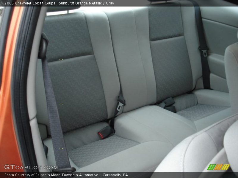 Sunburst Orange Metallic / Gray 2005 Chevrolet Cobalt Coupe