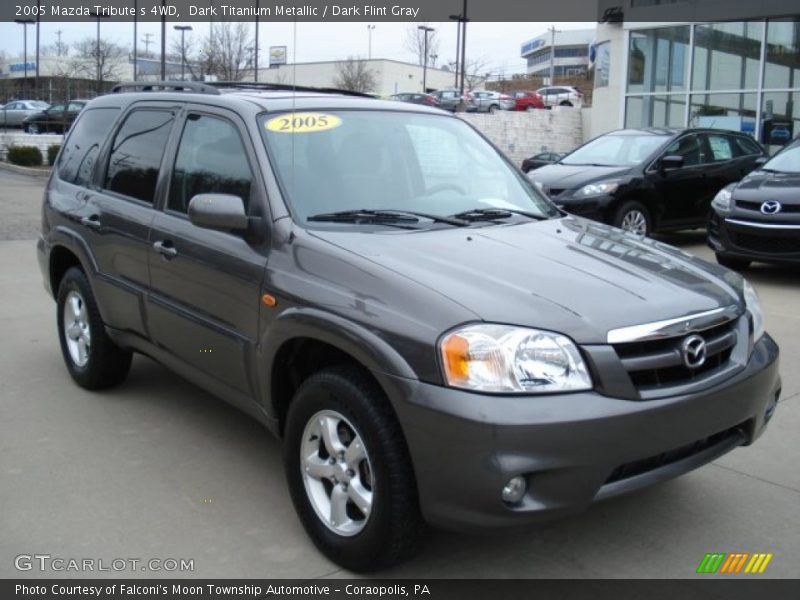 Dark Titanium Metallic / Dark Flint Gray 2005 Mazda Tribute s 4WD