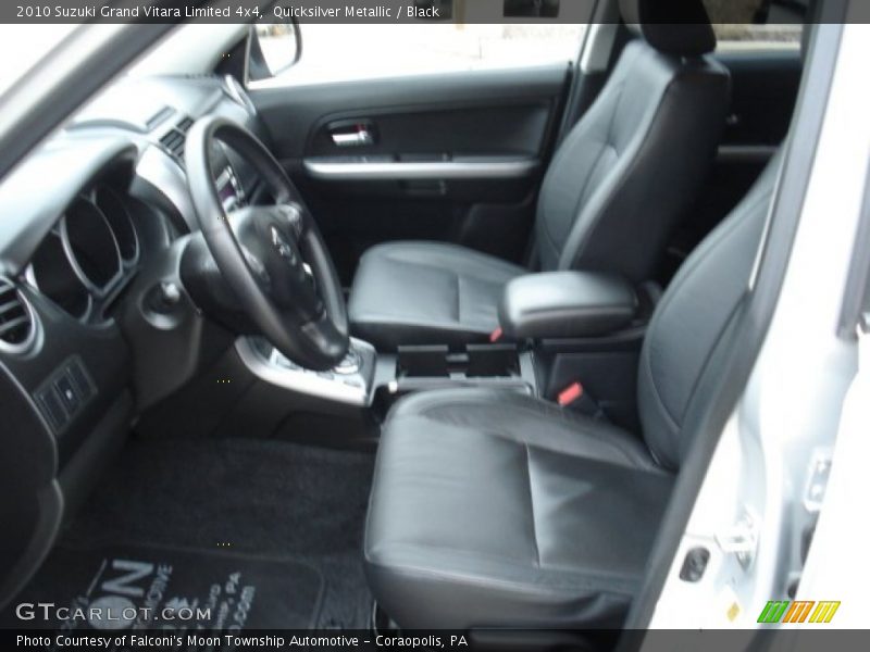 Quicksilver Metallic / Black 2010 Suzuki Grand Vitara Limited 4x4