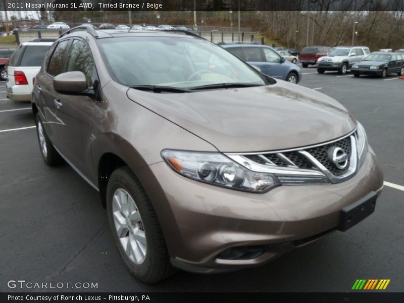 Tinted Bronze / Beige 2011 Nissan Murano SL AWD