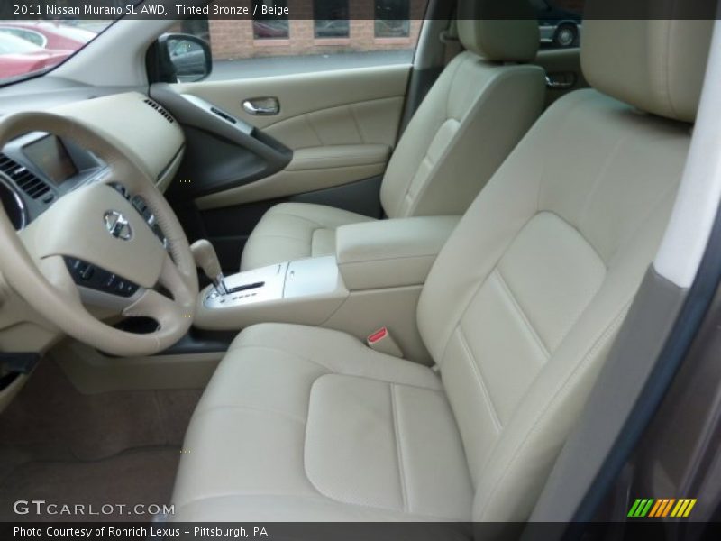 Tinted Bronze / Beige 2011 Nissan Murano SL AWD