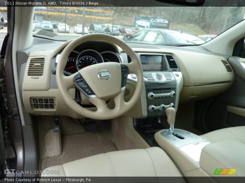 Tinted Bronze / Beige 2011 Nissan Murano SL AWD