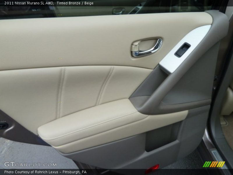 Tinted Bronze / Beige 2011 Nissan Murano SL AWD