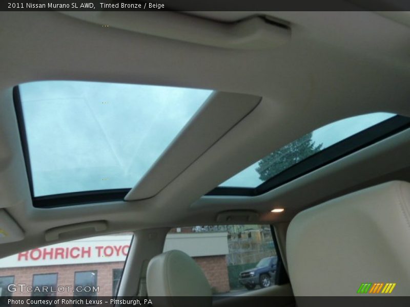 Tinted Bronze / Beige 2011 Nissan Murano SL AWD