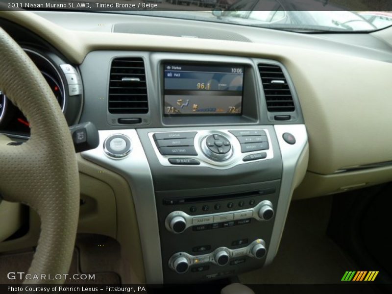 Tinted Bronze / Beige 2011 Nissan Murano SL AWD