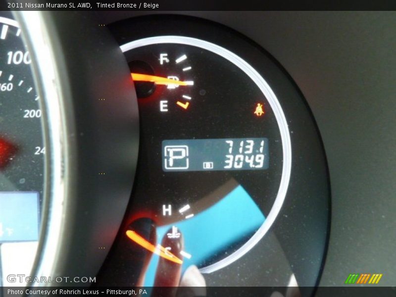 Tinted Bronze / Beige 2011 Nissan Murano SL AWD
