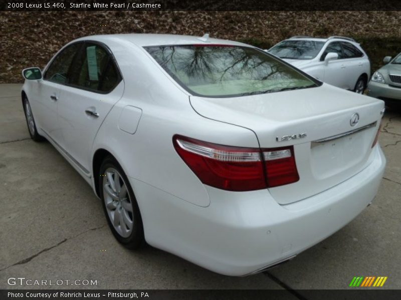Starfire White Pearl / Cashmere 2008 Lexus LS 460