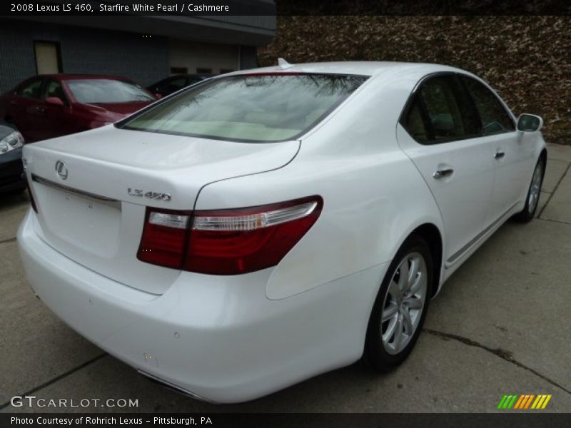 Starfire White Pearl / Cashmere 2008 Lexus LS 460