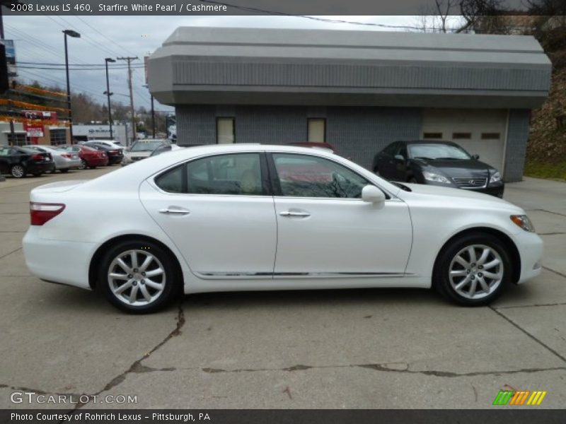 Starfire White Pearl / Cashmere 2008 Lexus LS 460