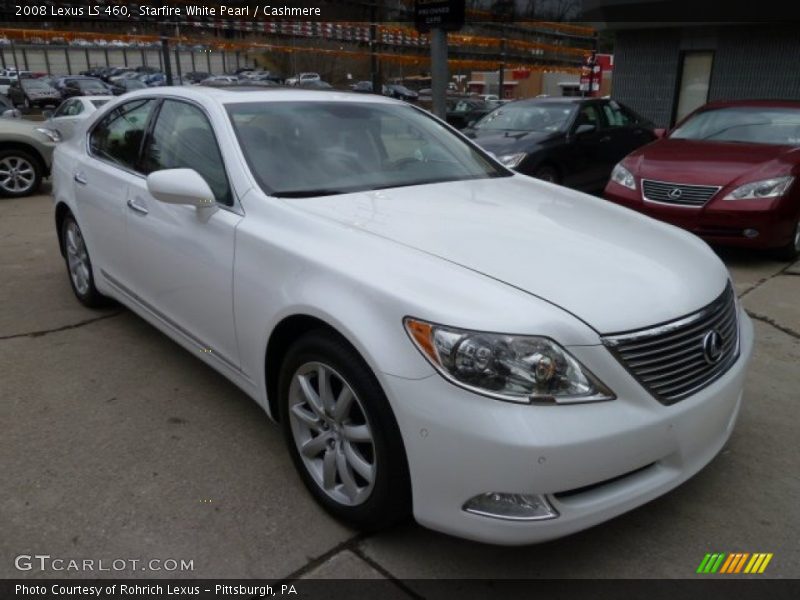 Starfire White Pearl / Cashmere 2008 Lexus LS 460
